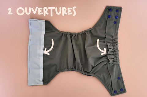 Couche à poche (Élastique Large) Mystère | 1 gousset - VENTE FINALE