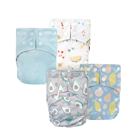 Ensemble 4 couches + sac | Fruitée