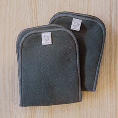 Ensemble d'inserts de Bambou gris foncés - 12 pcs